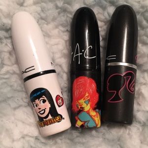 MAC limited edition lipsticks